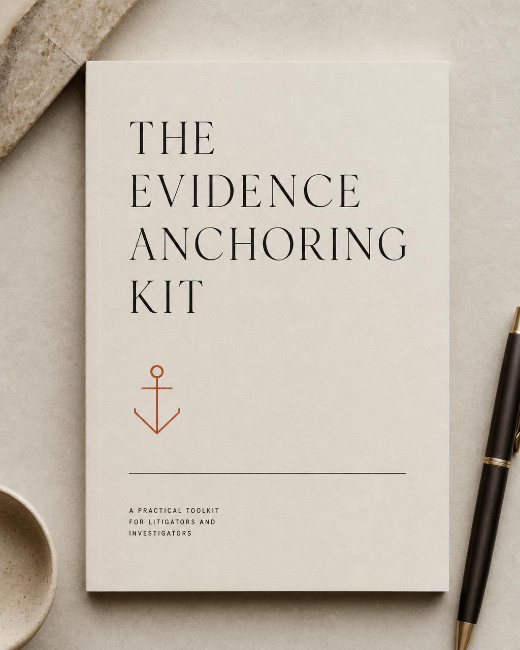 The Evidence Anchoring Kit