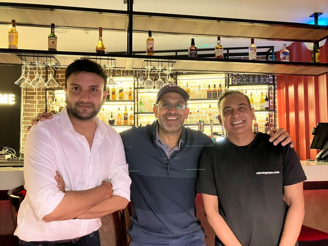 With friends, away from the screen