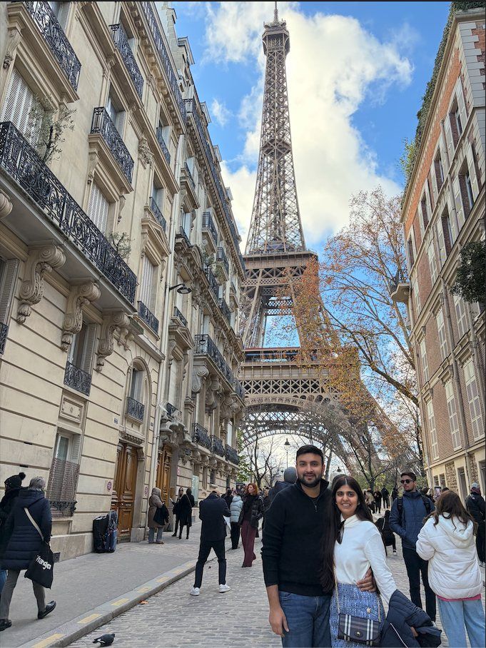 Paris, on a working trip that ran long